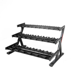 HAMMER BENCHES THREE-TIER DUMBBELL RACK